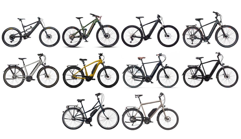 tipos de e-bikes