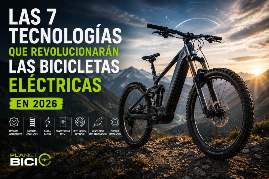 las 7 tecnologías que revolucionarán el mundo de la e-bike