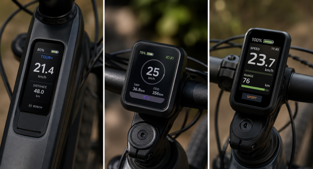 Display y modos de asistencia en bicicleta eléctrica