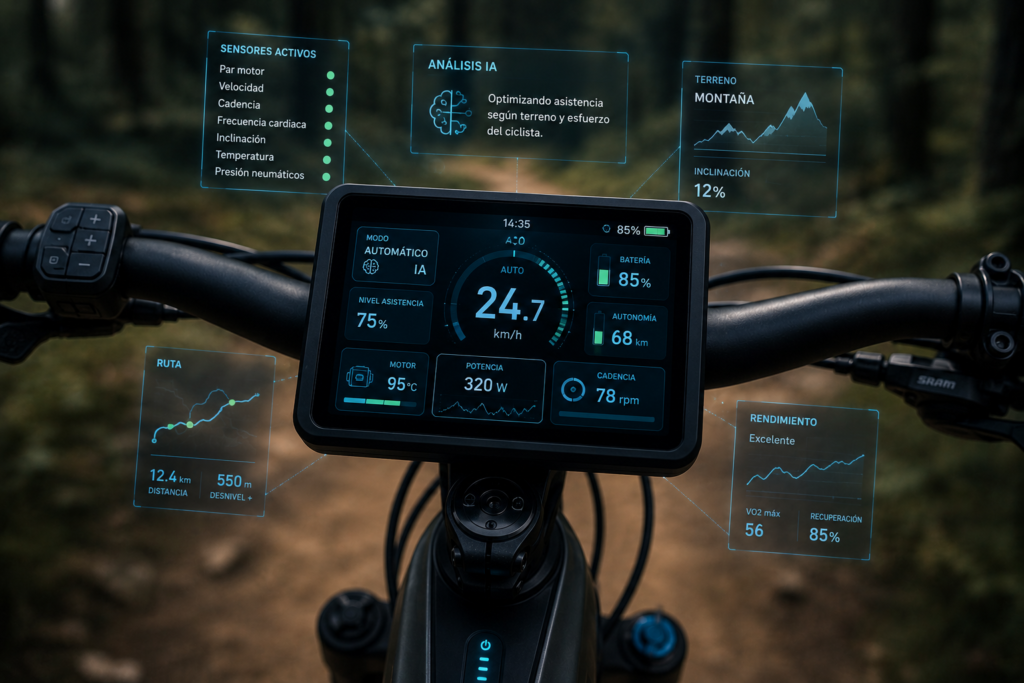 Sistema inteligente de asistencia automática para bicicleta eléctrica