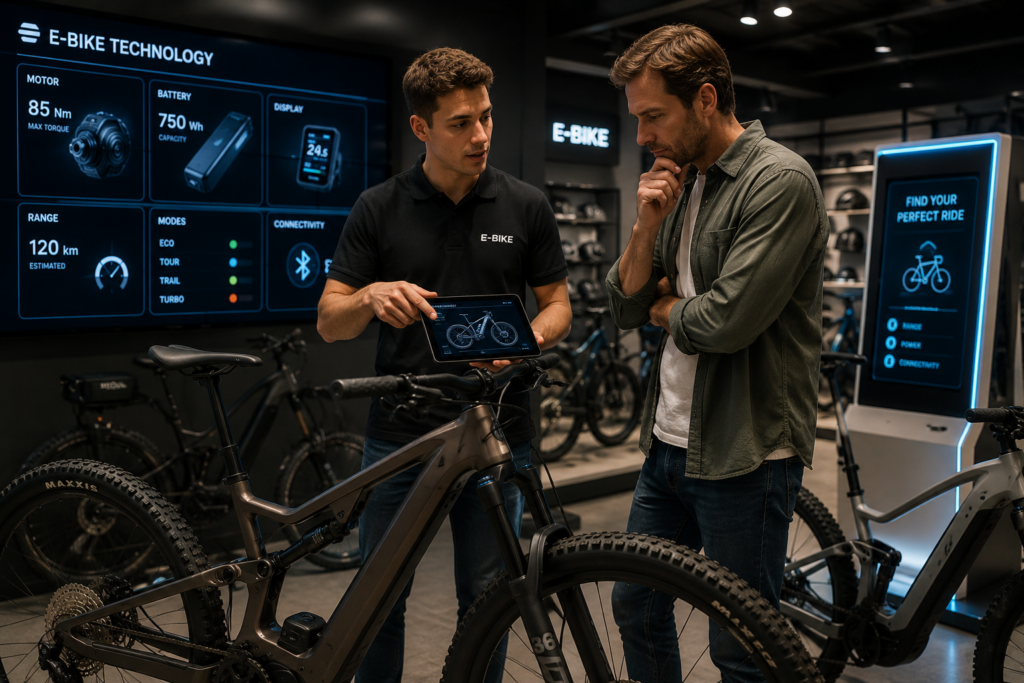 Cómo elegir display y modos de asistencia en una bicicleta eléctrica