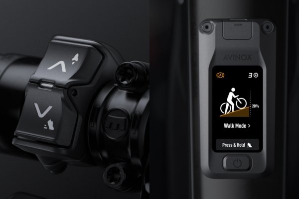 Display Avinox para e-bike con diseño avanzado e integración inteligente